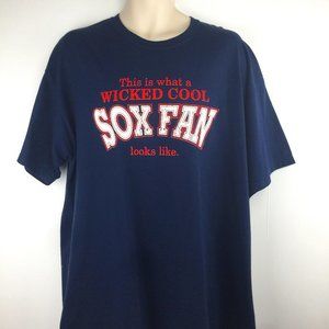 Gildan, MLB, Boston Red Sox, XL, T-Shirt.